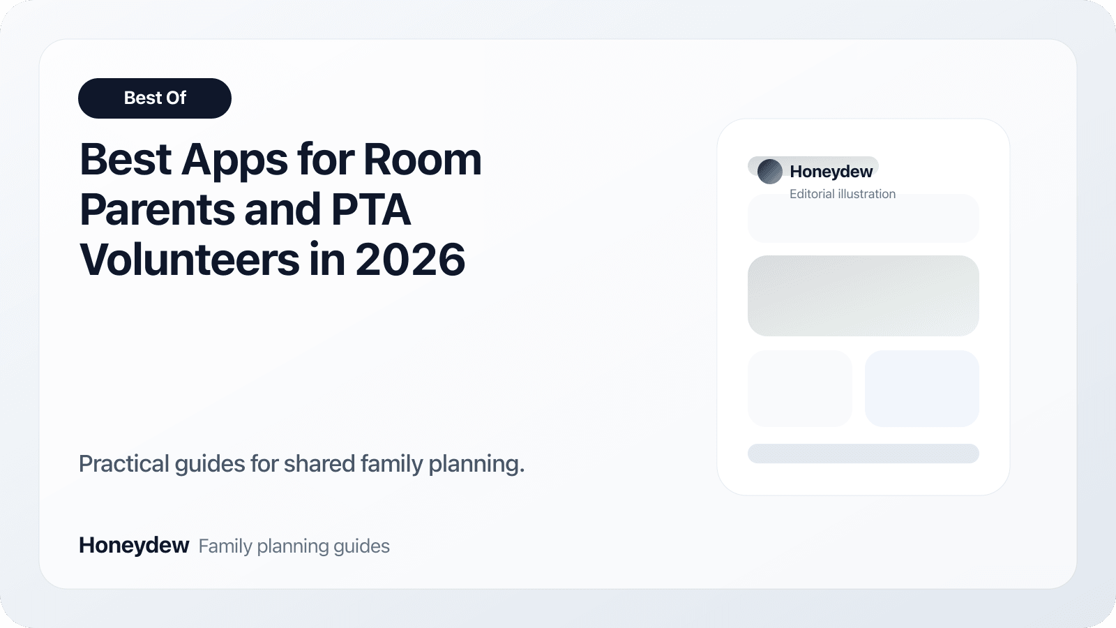 Best Apps for Room Parents and PTA Volunteers in 2026