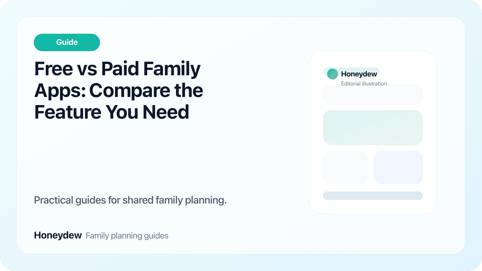 Free vs Paid Family Apps: Compare the Feature You Need