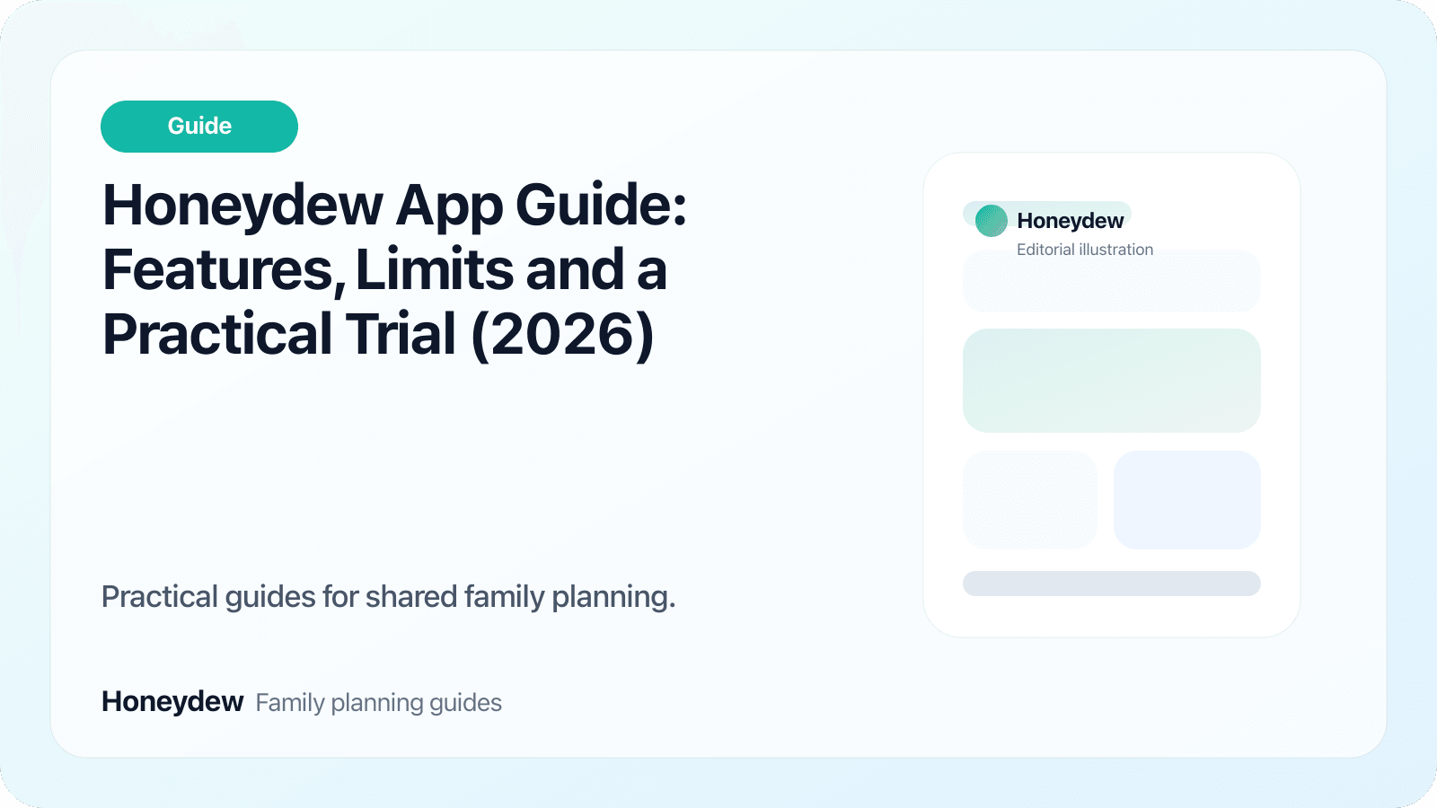 Honeydew App Guide: Features, Limits and a Practical Trial (2026)